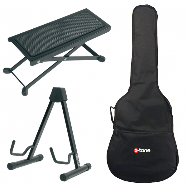 Classical guitar set X-tone 4/4 Classical Guitar Accessories Starter Pack