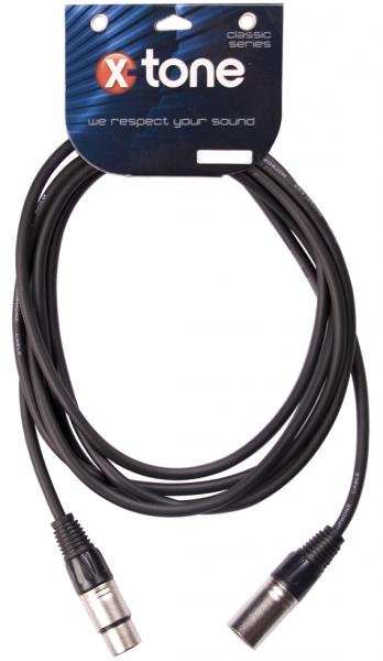 Cable X-tone X1001-1M XLR (M) / XLR (F)
