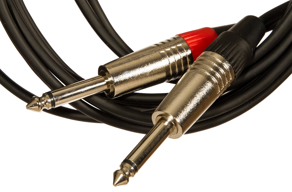 X-tone X1017-6m - 2 Jack(m) 6,35 Mono / 2 Jack(m) 6,35 Mono - Cable - Variation 3