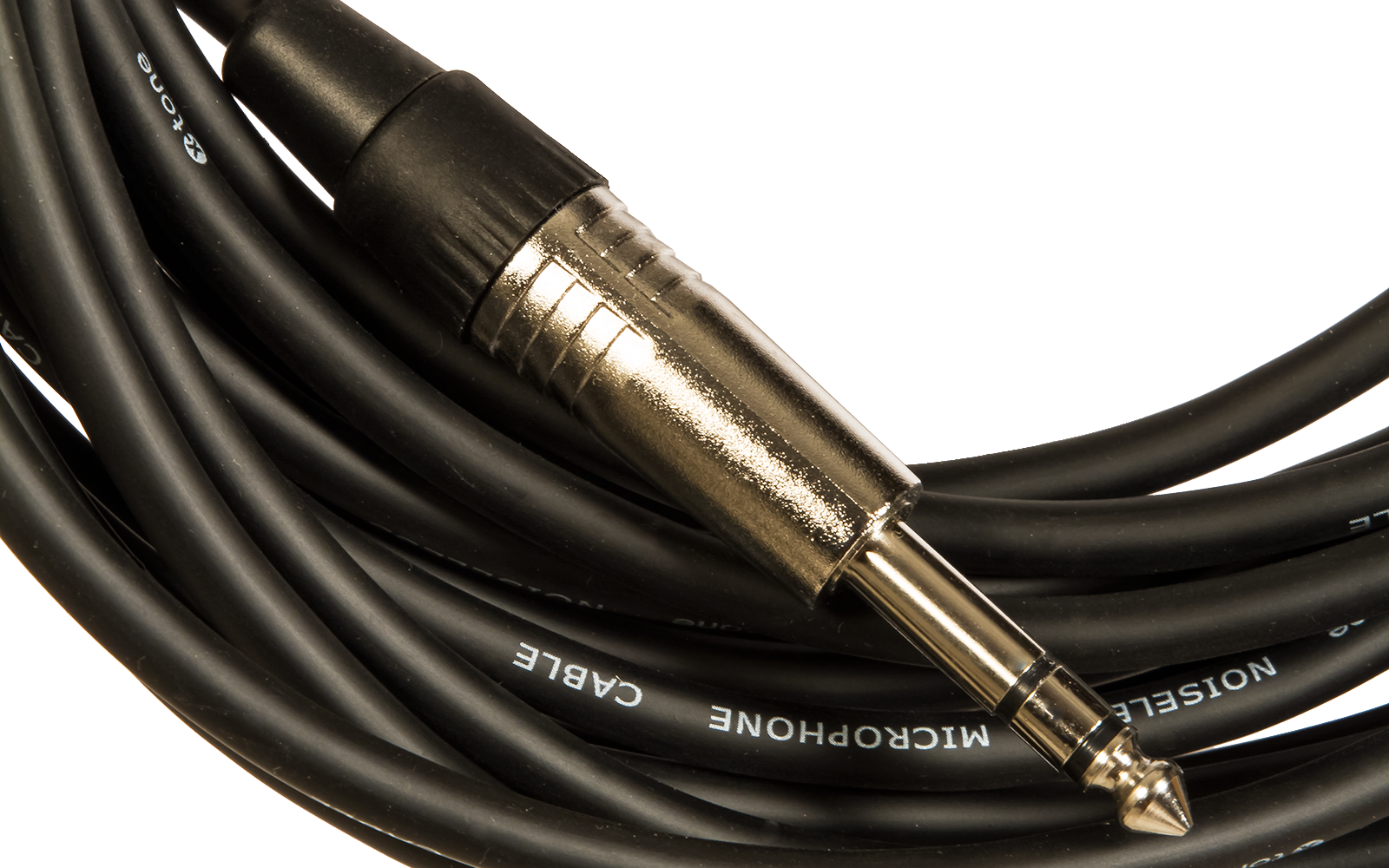 cable XLR Femelle vers JACK 6.35 mâle 10m noir