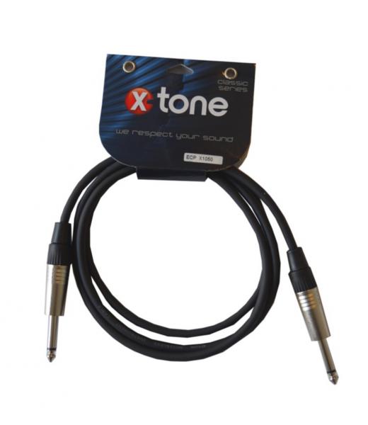 Cable X-tone X1050 -1.5M Jack(M) 6,35 / Jack(M) 6,35