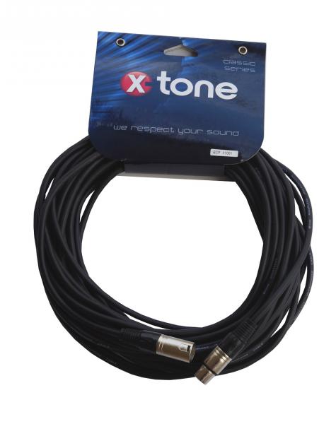 Cable X-tone X1051-15M XLR (M) / XLR (F)