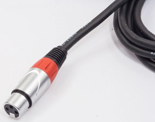 Cable X-tone X2003-6M - Jack(M) 6,35 TRS / XLR(F) SILVER SERIES