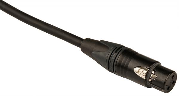 Cable X-tone X3001-10M - XLR(M) / XLR(F) Golden Series