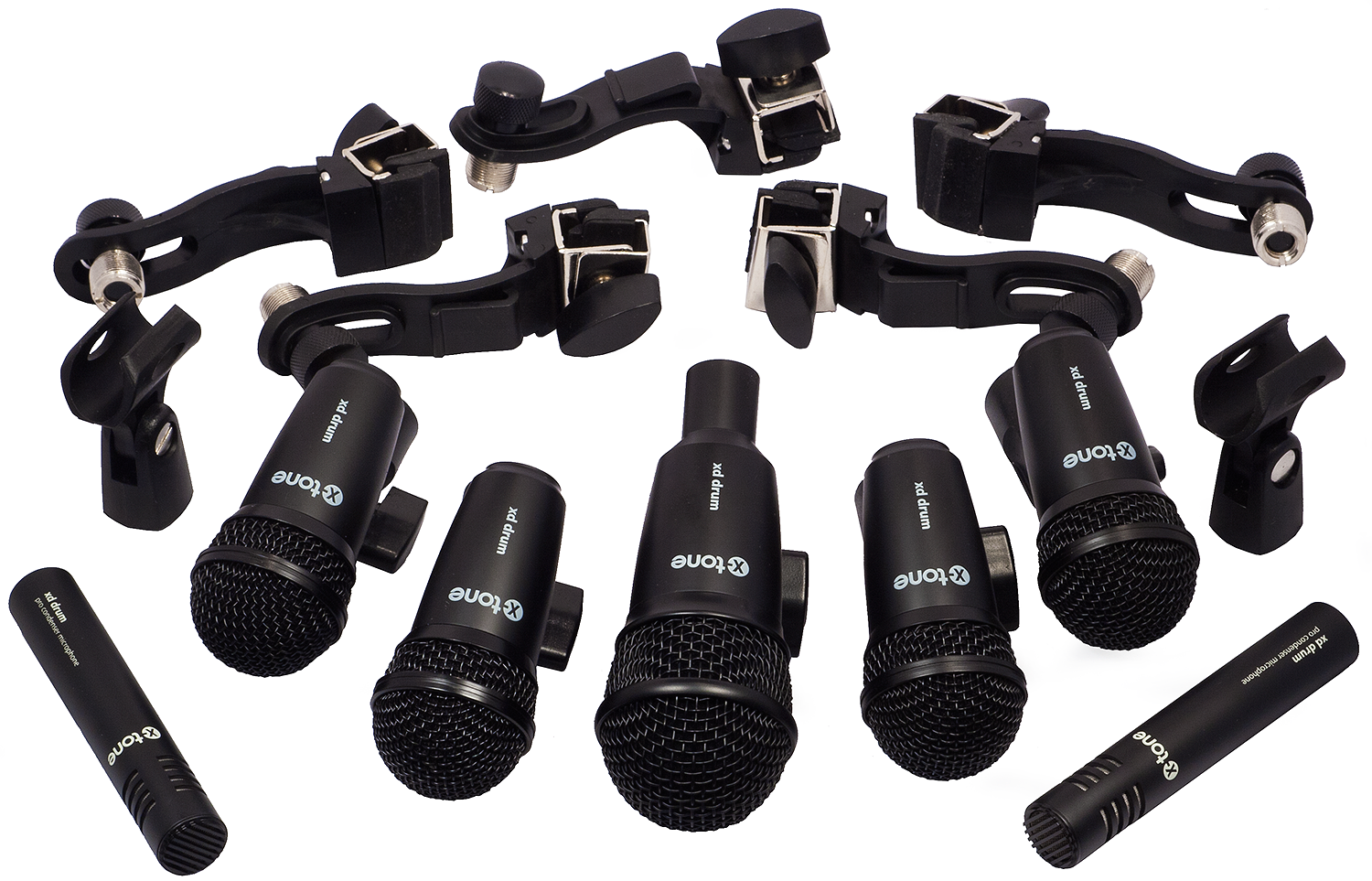 X-tone Xd-drum - Wired microphones set - Variation 1