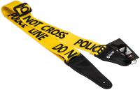 XG 3103 Nylon Guitar Strap Police Line - Black & Yellow