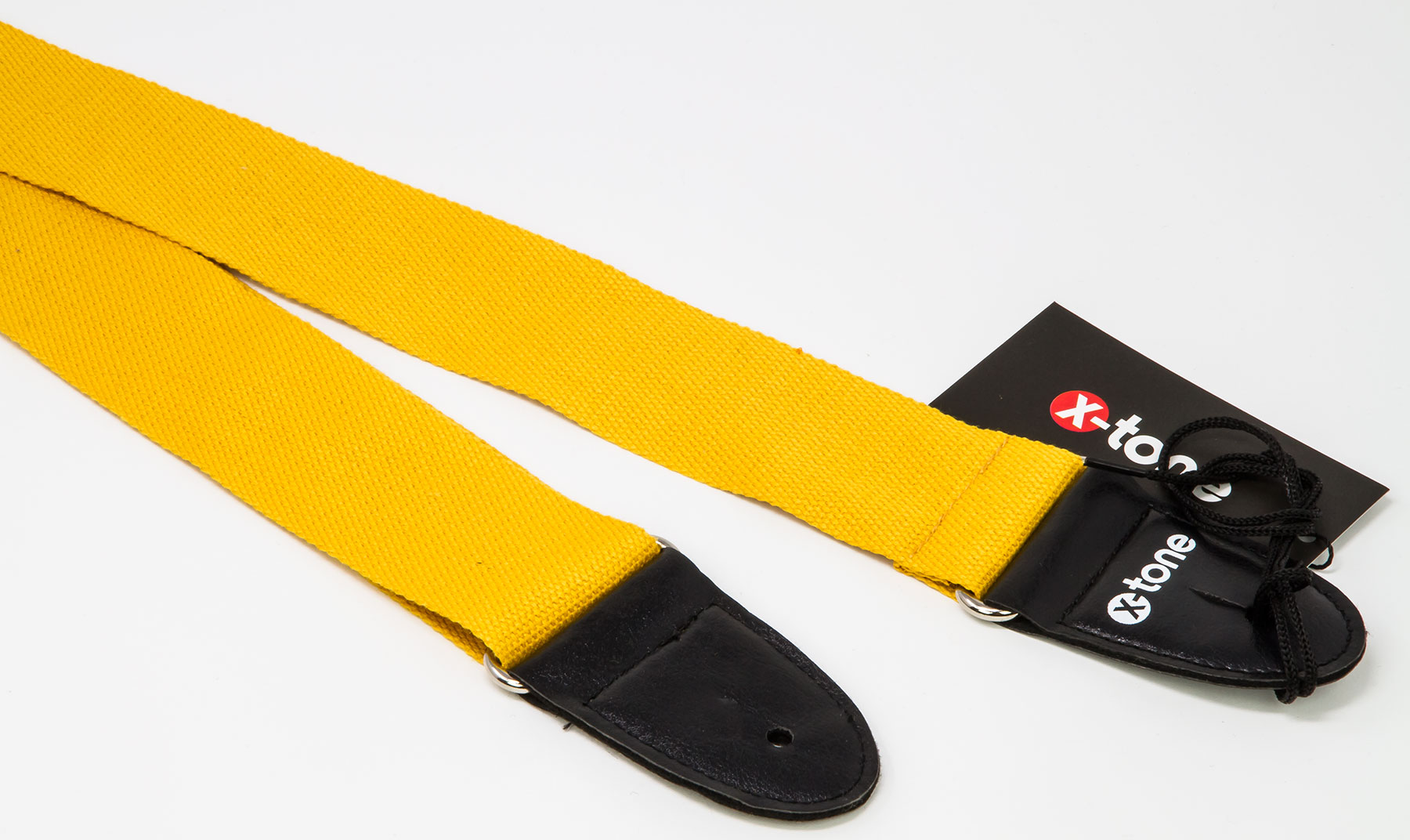 X-tone Xg 3110 Cotton Metal Buckle Guitar Strap Yellow - Guitar strap - Variation 1