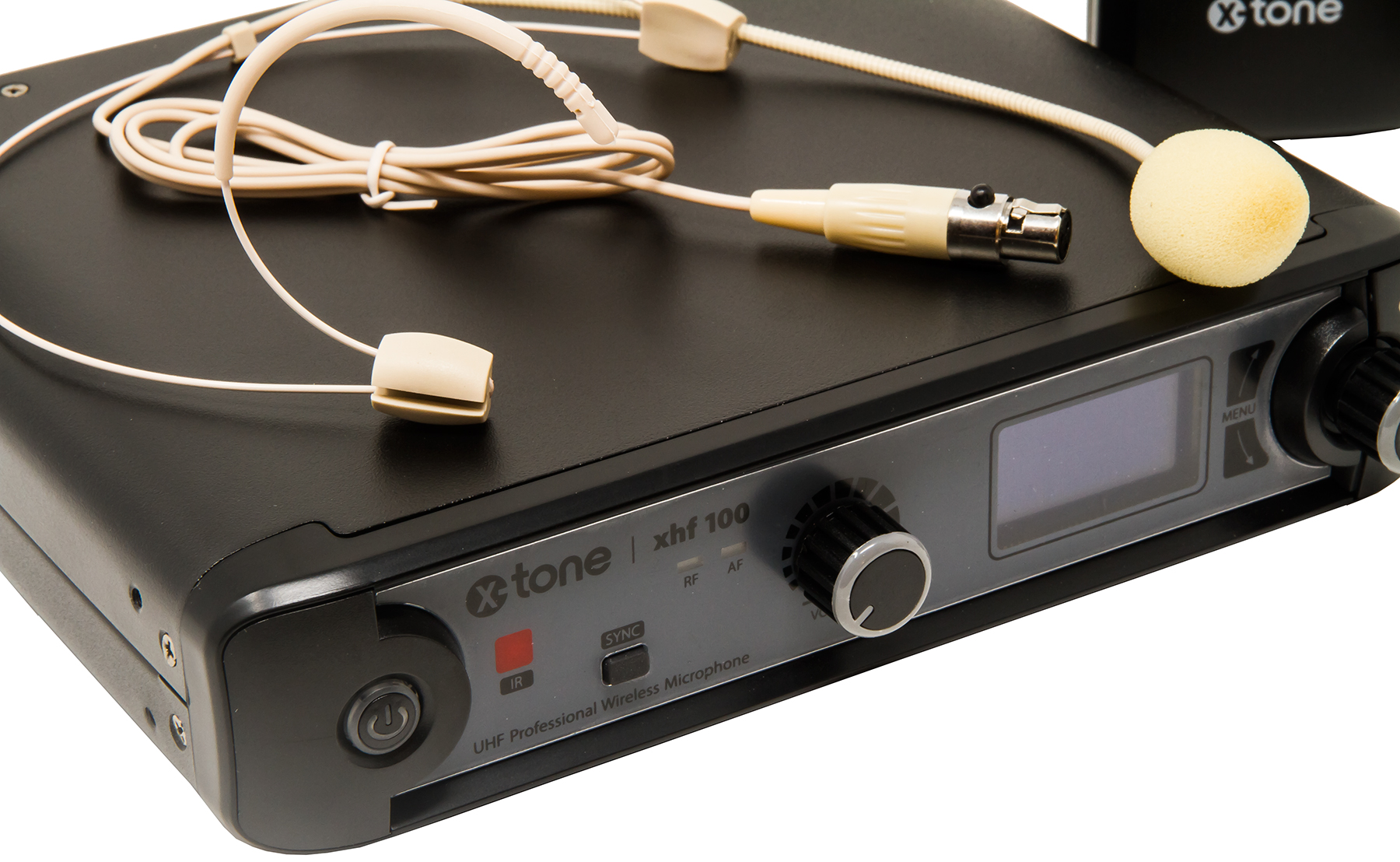 X-tone Xhf100h Systeme Hf Serre Tete Frequence Fixe - Wireless headworn microphone - Variation 1