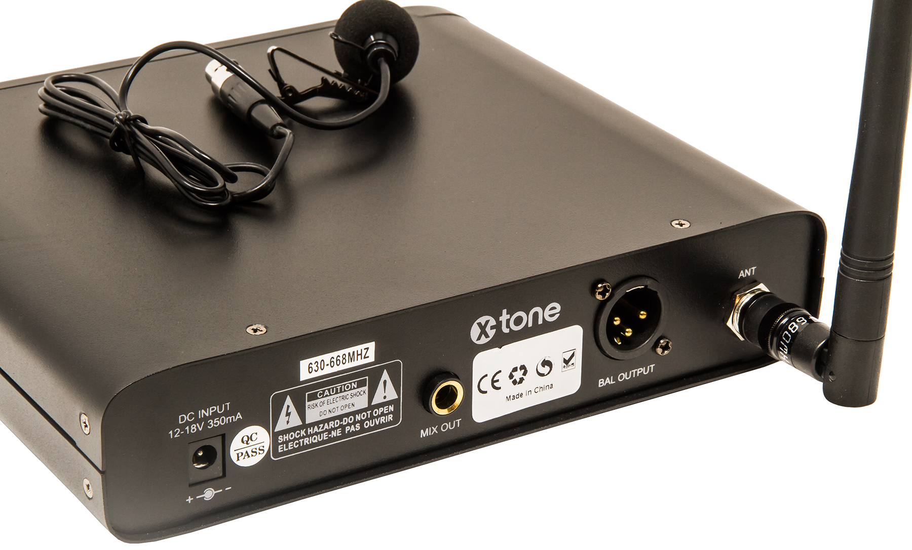 X-tone Xhf100l Systeme Hf Cravate Frequence Fixe - Wireless Lavalier microphone - Variation 3