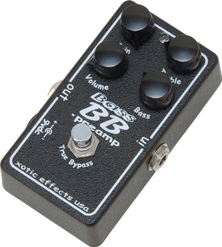 Overdrive, distortion, fuzz effect pedal for bass Xotic Bass BB Preamp
