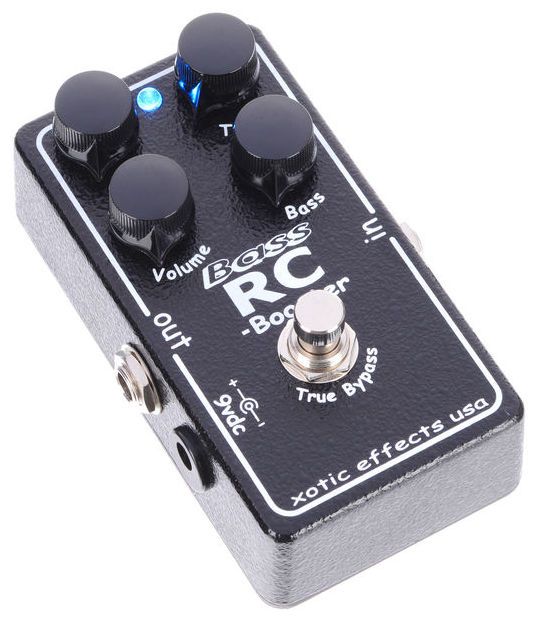 Xotic Bass RC Booster Compressor, sustain & noise gate effect pedal for