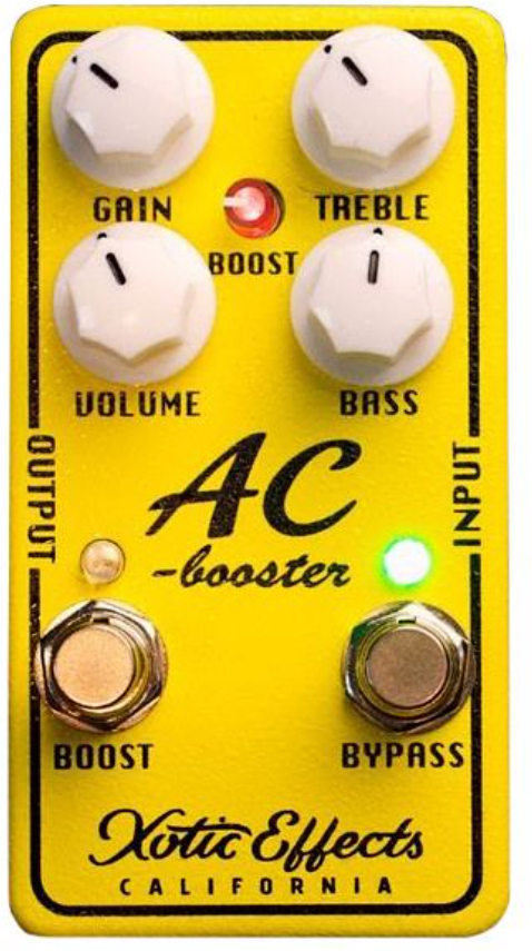 Xotic Ac Booster V2 - Volume, boost & expression effect pedal - Main picture