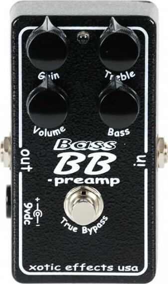 Xotic Bass Bb Preamp - Overdrive, distortion, fuzz effect pedal for bass - Main picture