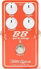 Xotic Bb Preamp Pour Guitare - Overdrive, distortion & fuzz effect pedal - Main picture