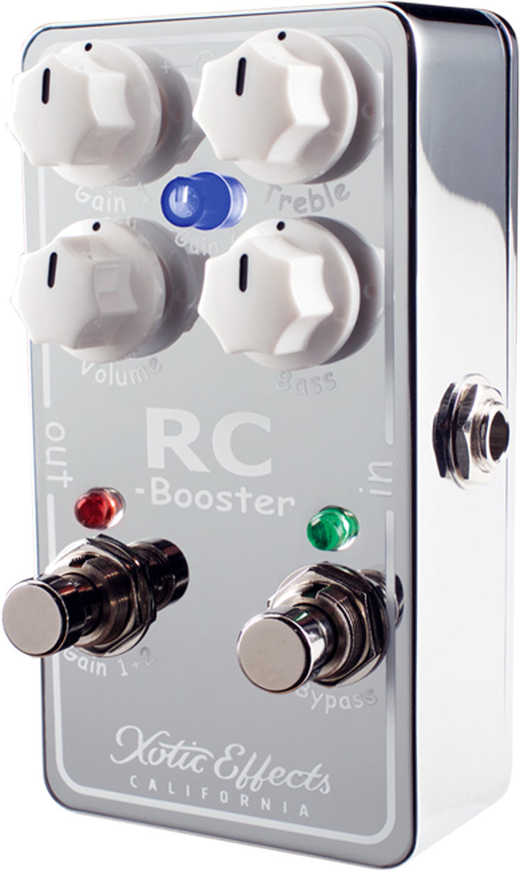 Xotic Rc-booster V2 Pour Guitare - Volume, boost & expression effect pedal - Main picture