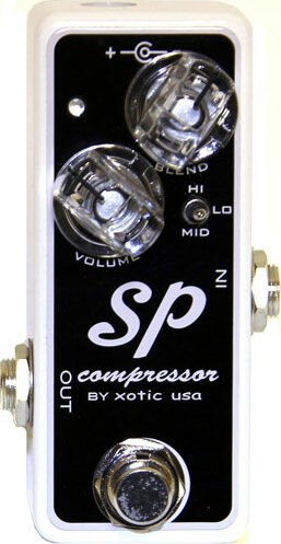 Xotic Sp Compressor - Compressor, sustain & noise gate effect pedal - Main picture