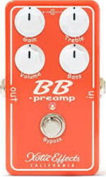 Overdrive, distortion & fuzz effect pedal Xotic BB Preamp pour guitare