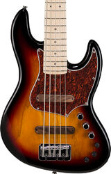 Solid body electric bass Xotic ProVintage XJPRO-1 5-String - 3 tone burst