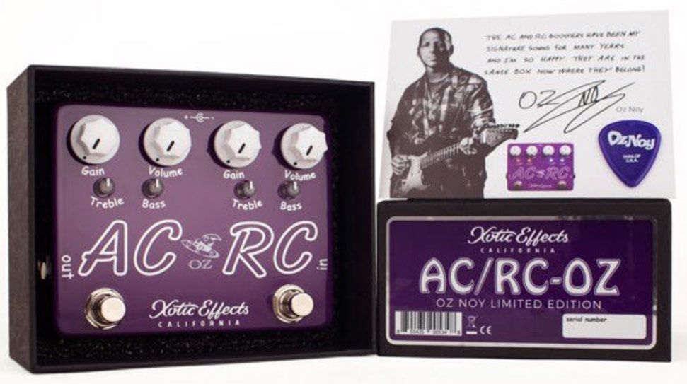 Xotic Oz Noy Ac/rc-oz Ltd Boost/overdrive - Overdrive, distortion & fuzz effect pedal - Variation 2