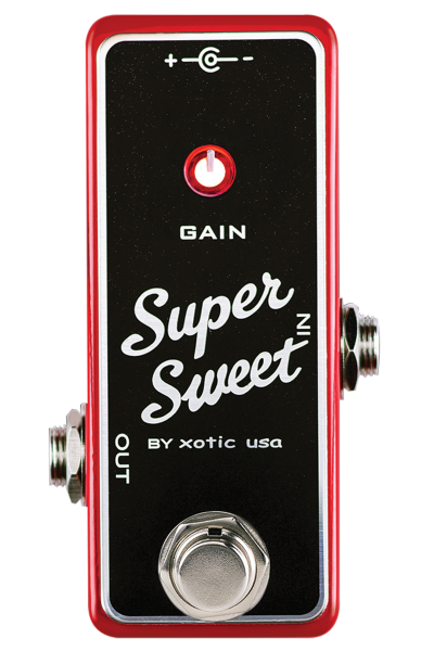 Volume, boost & expression effect pedal Xotic Super Sweet Booster