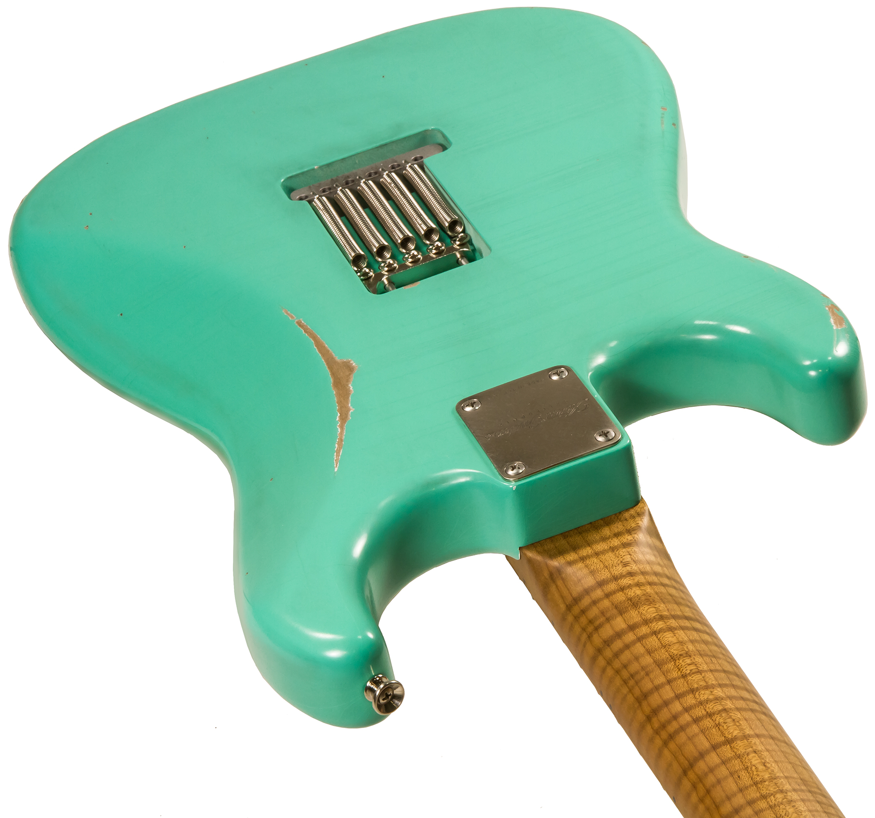 Xotic Xsc-1 Alder California Classic 3s Mn - Medium Aging Seafoam Green - Str shape electric guitar - Variation 2