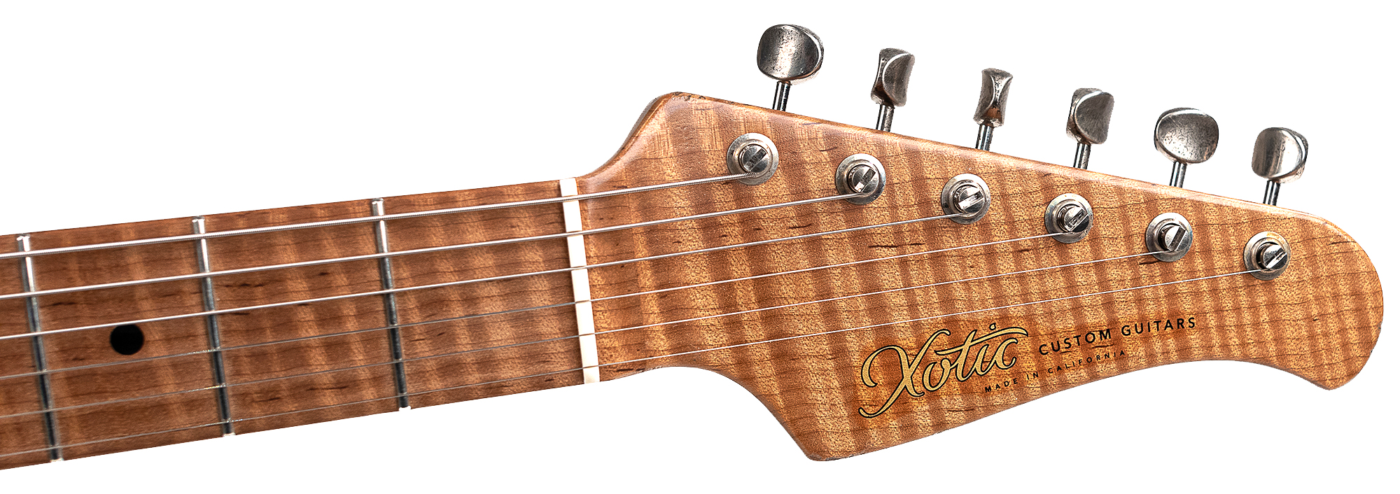 Xotic Xsc-1 Alder California Class 3s Mn #1629 - Heavy Aging Candy Apple Green - Str shape electric guitar - Variation 3