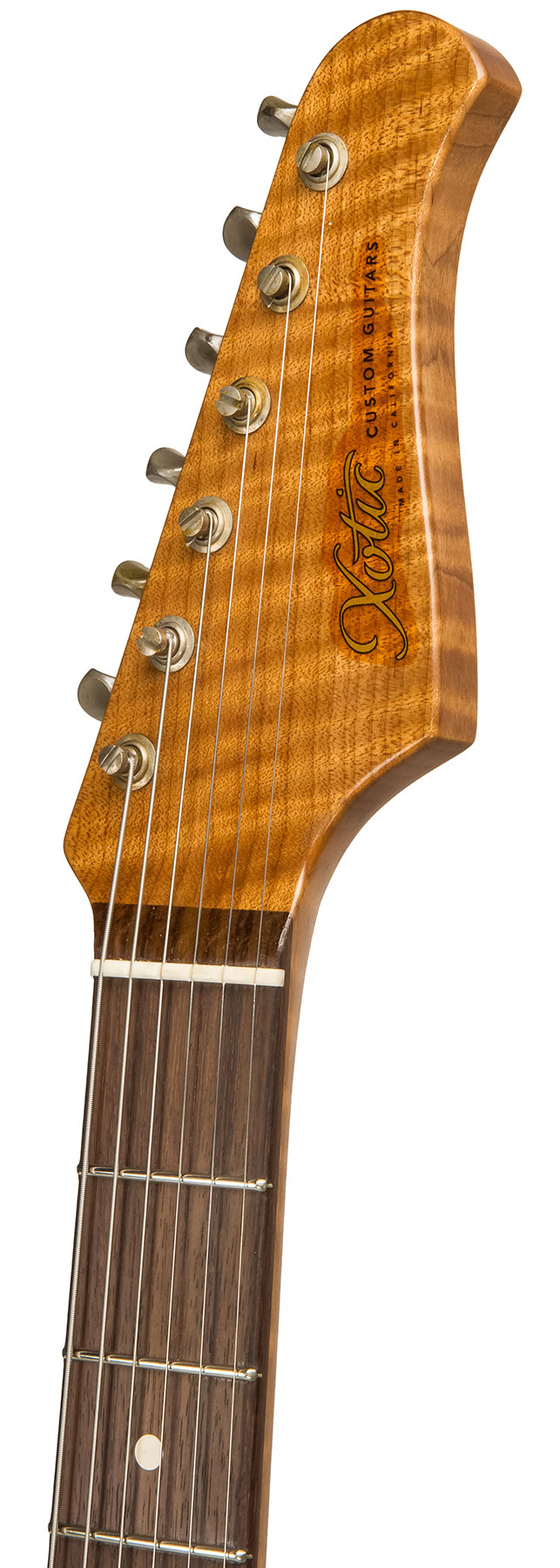 Xotic Xsc-2 Alder California Class Hss Rw #1628 - Heavy Aging Lake Placid Blue - Str shape electric guitar - Variation 4