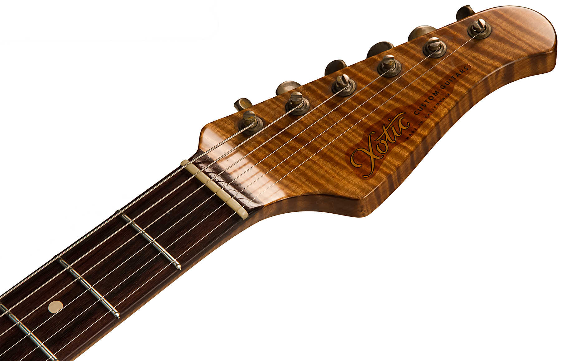 Xotic Xsc-2 Alder California Class Hss Trem Mn #2100 - Super Heavy Aging Black - Str shape electric guitar - Variation 4