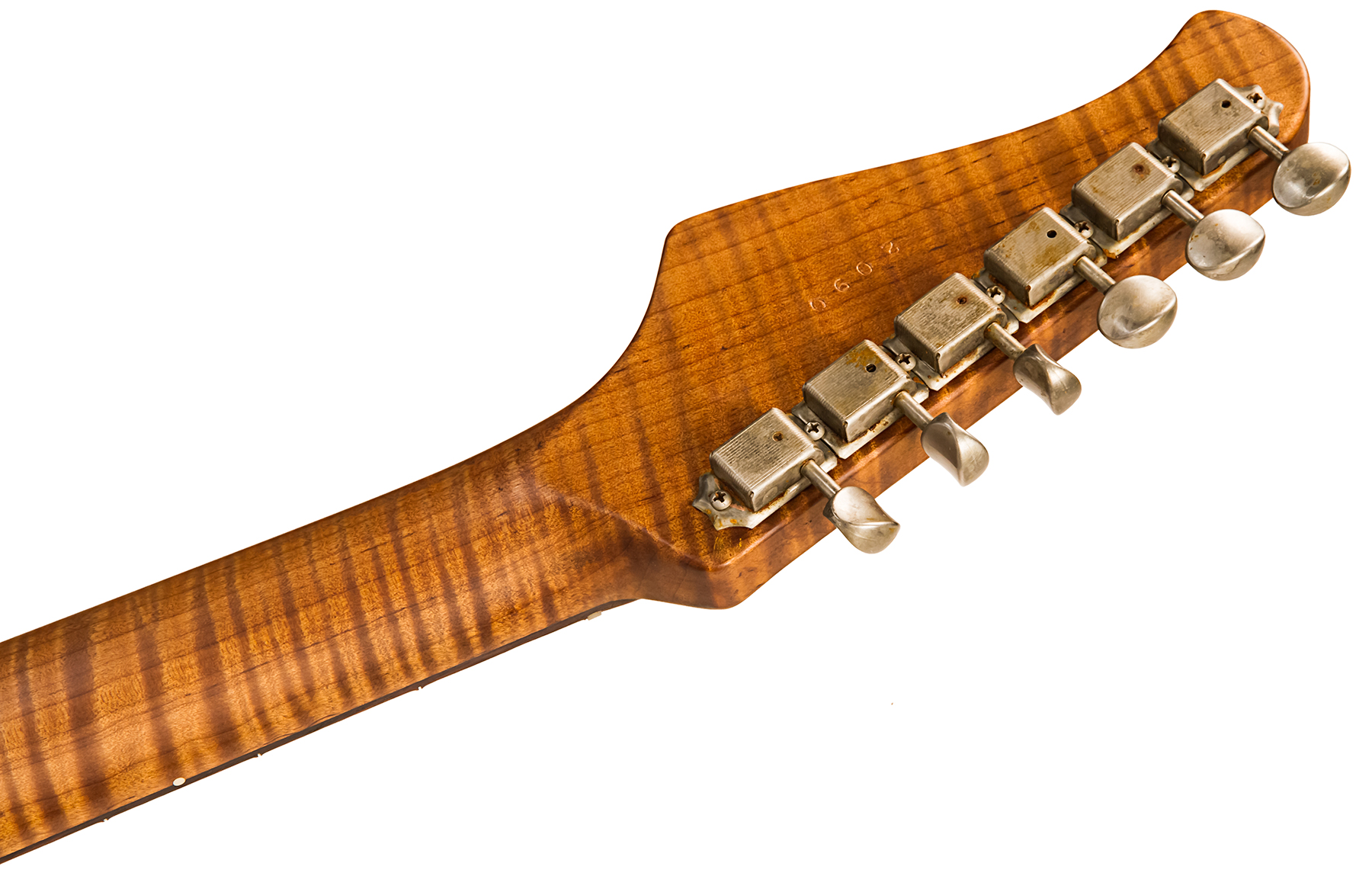 Xotic Xsc-2 Ash Calif. Class Hss Rw #2090 - Super Heavy Aging 3 Tone Burst - Str shape electric guitar - Variation 5