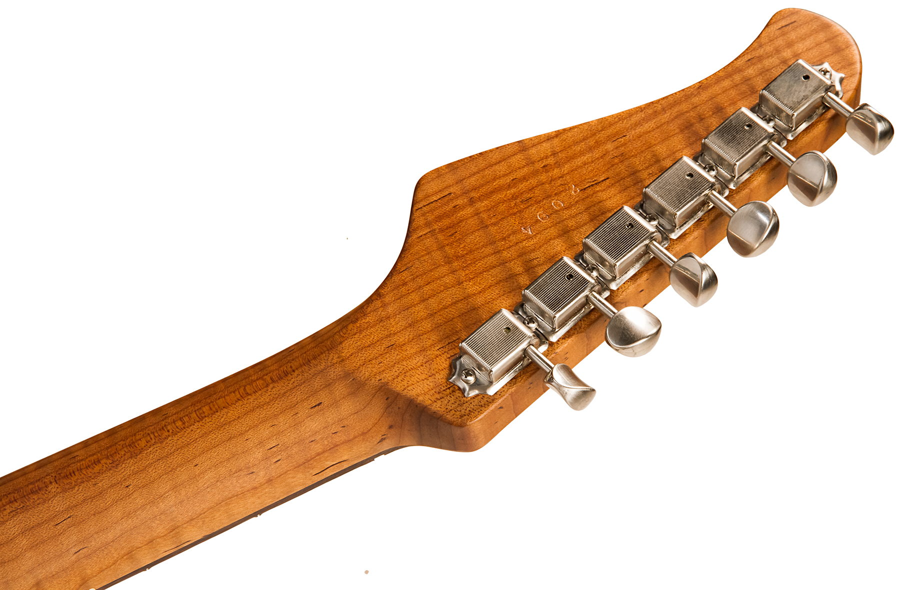 Xotic Xsc-2 Ash Calif. Class Hss Trem Rw #2094 - Medium Aging Sherwood Green - Str shape electric guitar - Variation 4
