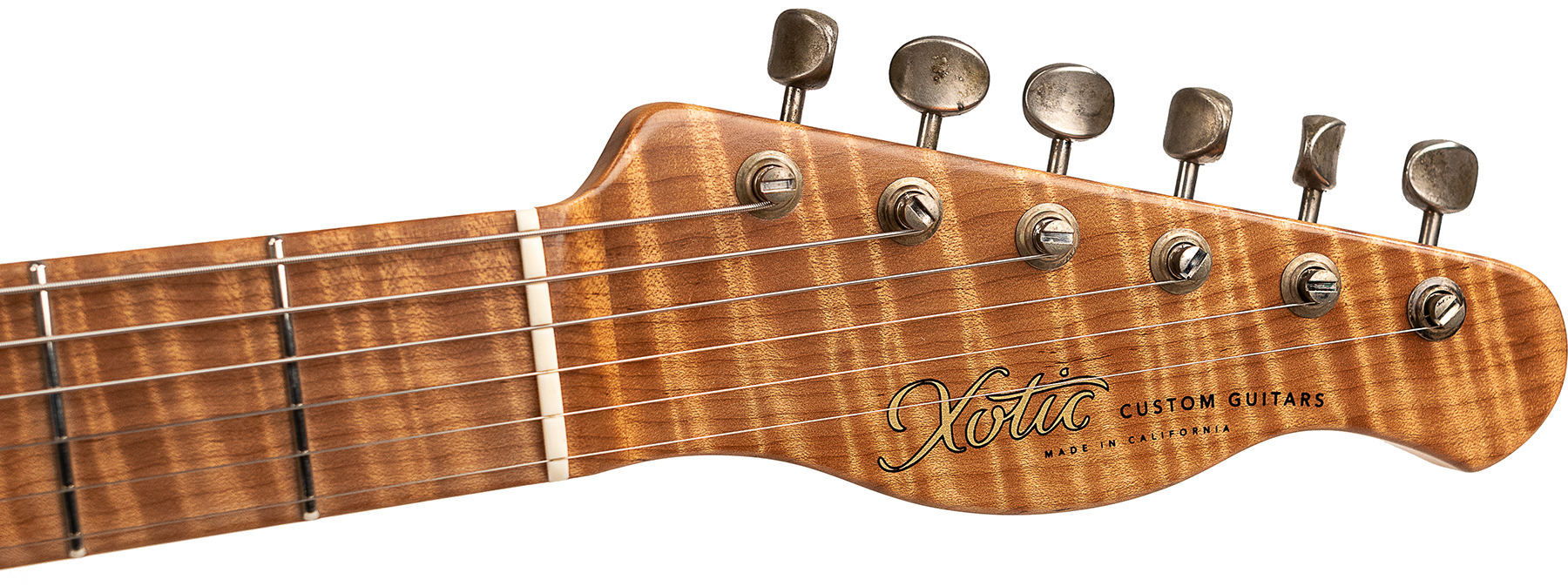 Xotic Xtc-1 Ash California Class 2s Mn #1619 - Heavy Aging Butterscotch - Tel shape electric guitar - Variation 3