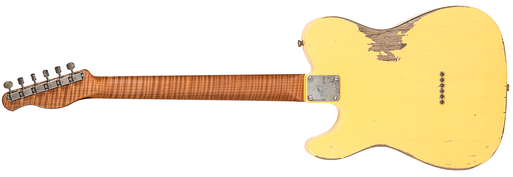 Xotic Xtc-1 Esquire Ash California Class 2s Mn #1482 - Heavy Aging Butterscotch - Tel shape electric guitar - Variation 1