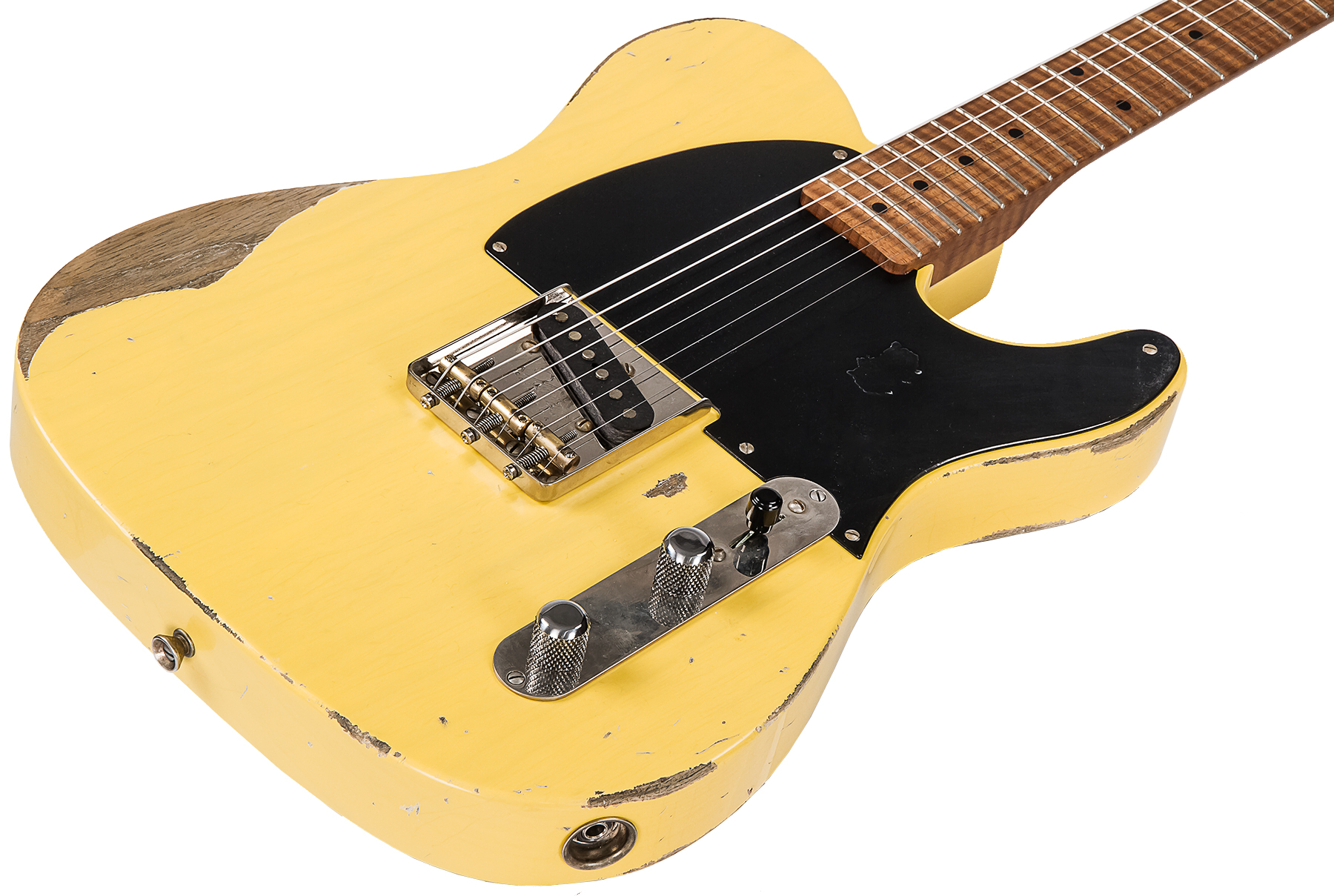 Xotic Xtc-1 Esquire Ash California Class 2s Mn #1482 - Heavy Aging Butterscotch - Tel shape electric guitar - Variation 2