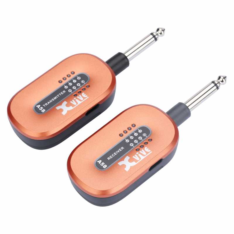 Xvive A58 Orange - Wireless microphone for instrument - Variation 5