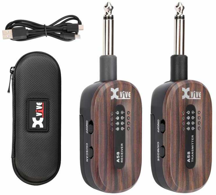 Xvive A58 Palissandre - Wireless microphone for instrument - Main picture