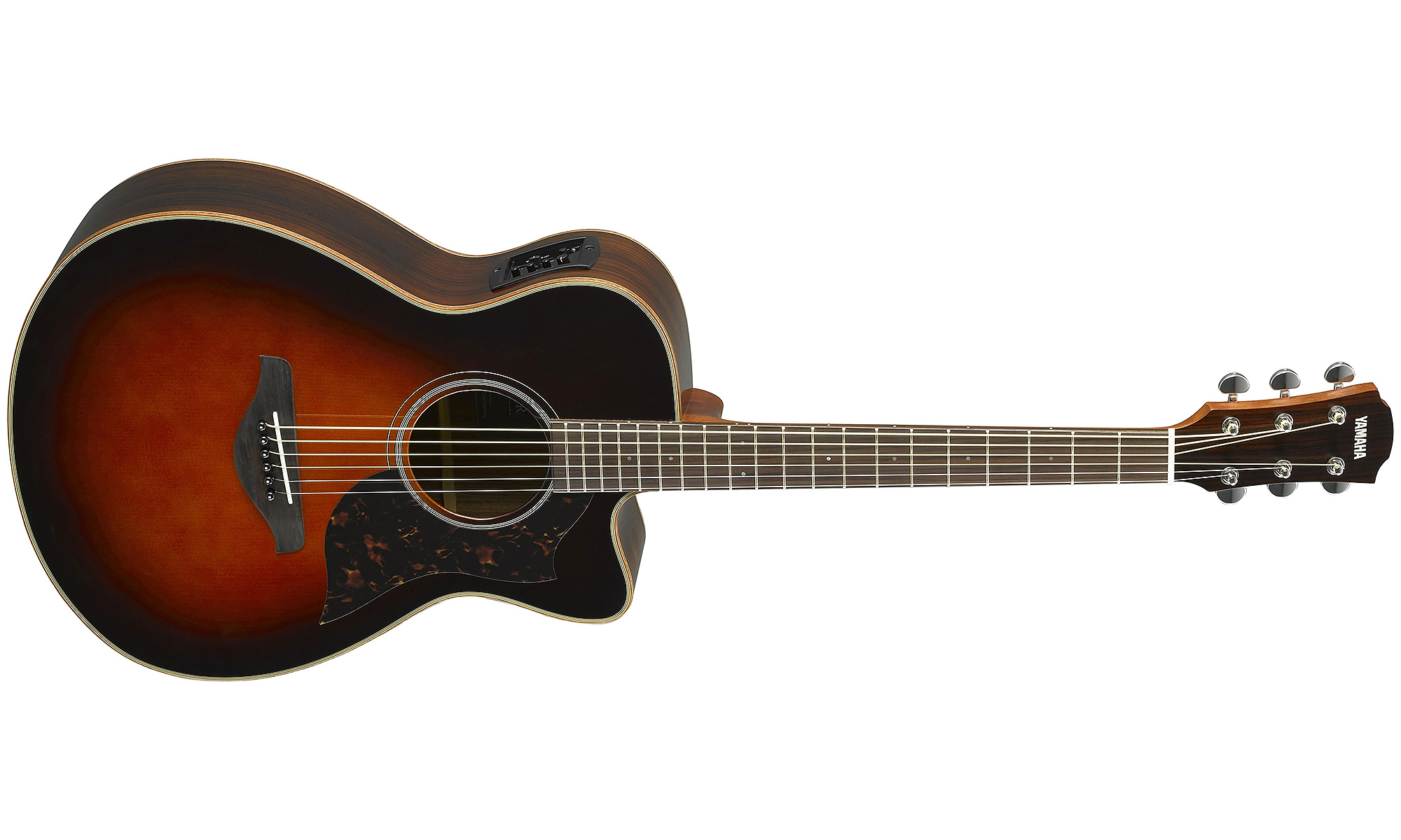 Yamaha Ac1r Ii Tbs Concert Cw Epicea Palissandre 2017 - Tobacco Brown Sunburst - Electro acoustic guitar - Variation 1