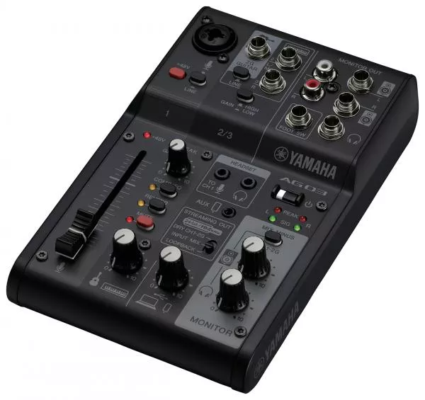 Analog mixing desk Yamaha AG03MK2 B