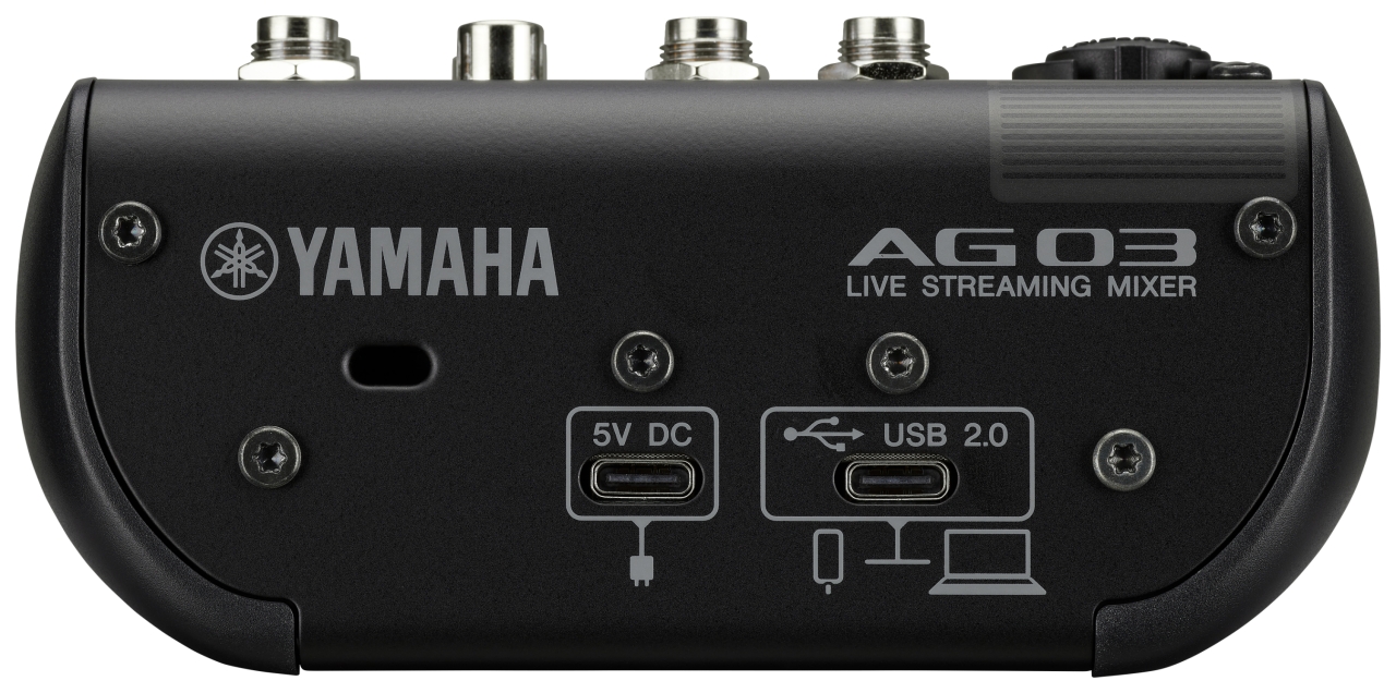 Yamaha AG03MK2W table de mixage live streaming