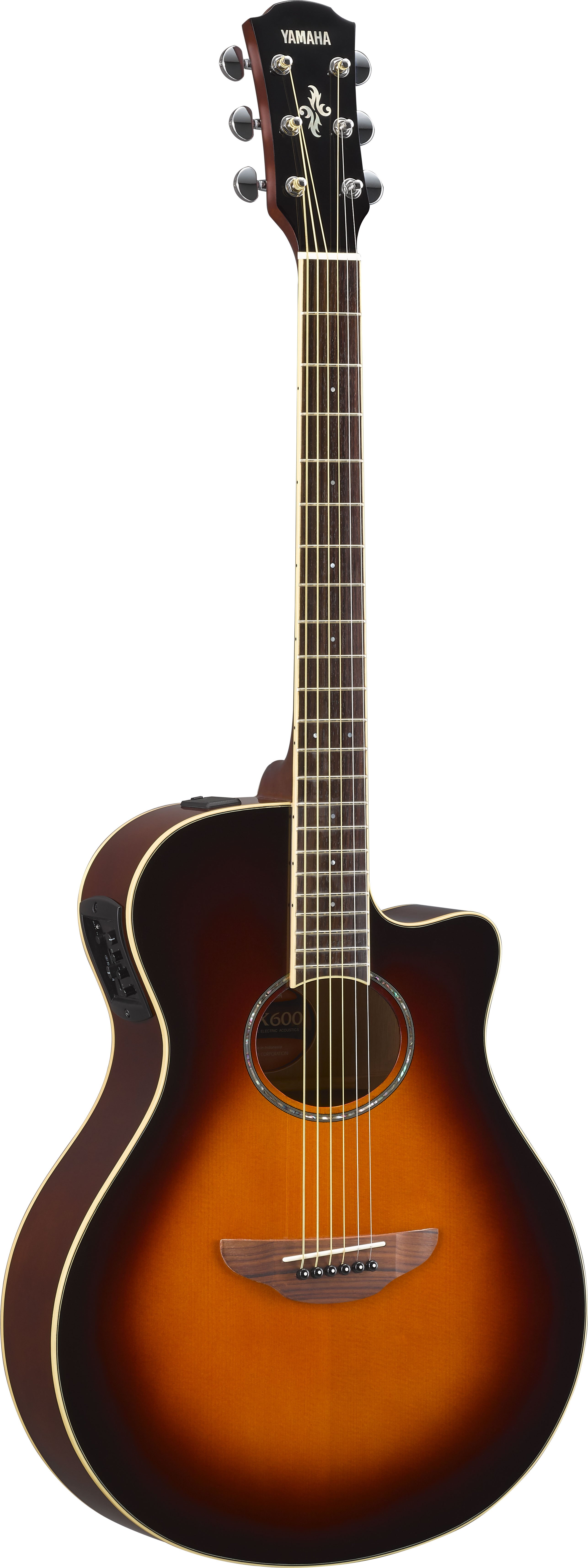 Yamaha Apx600 - Old Violin Sunburst - Electro acoustic guitar - Variation 1