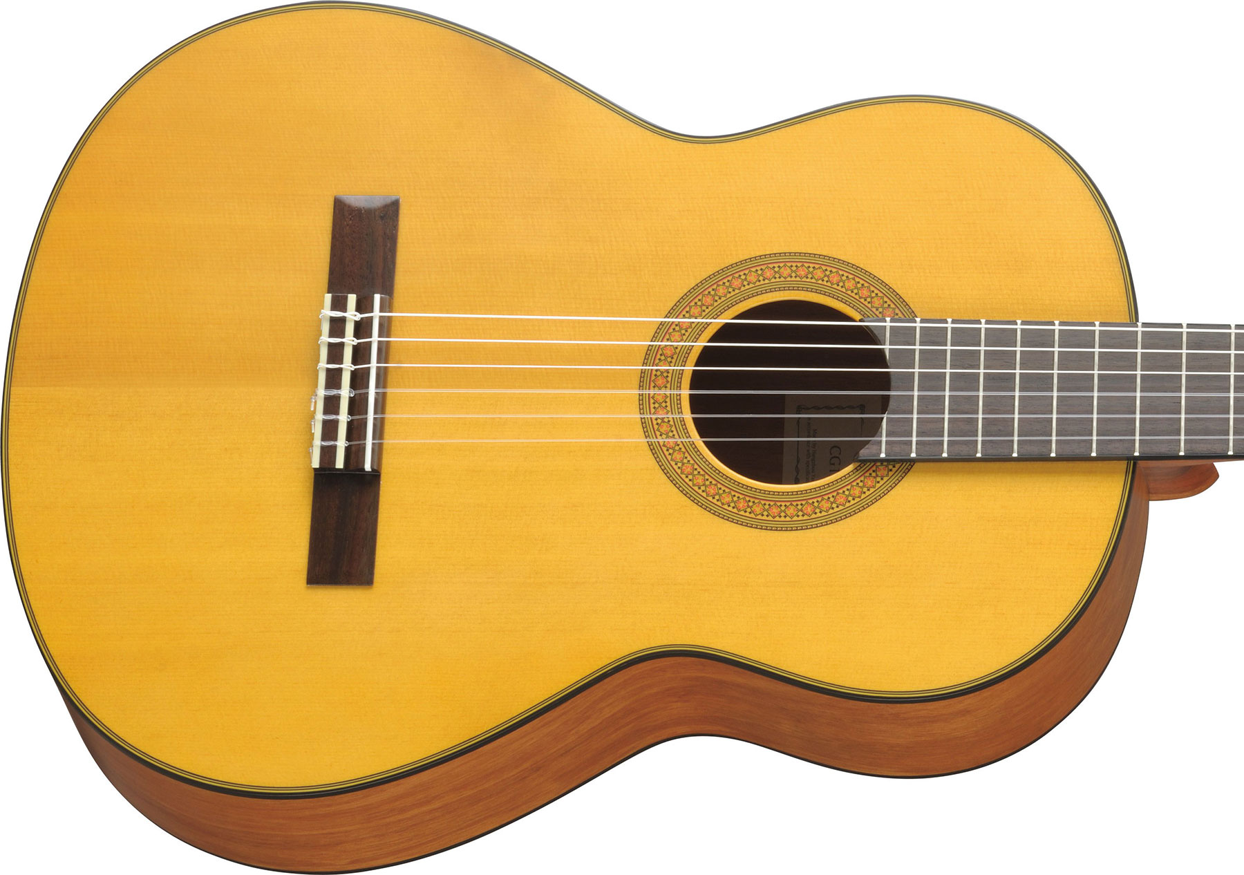 Yamaha Cg122ms Epicea Nato Rw - Natural - Classical guitar 4/4 size - Variation 2