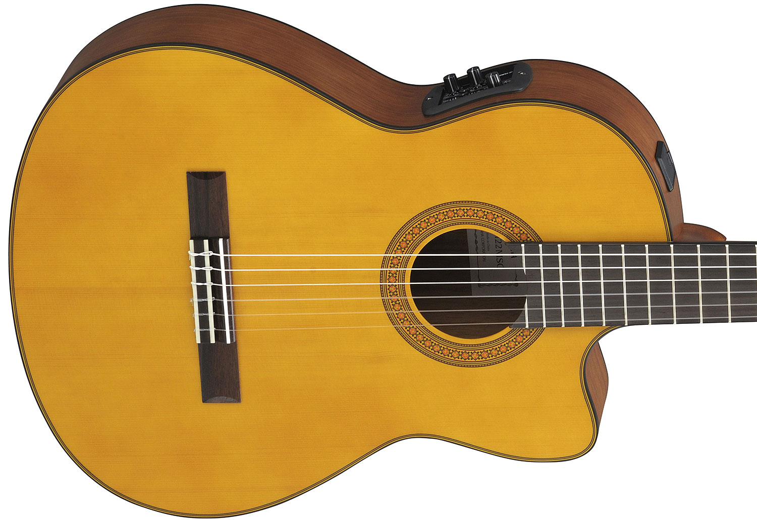 Yamaha Cgx122msc Spruce Top 4.4 Cw System 61 - Natural Matt - Classical guitar 4/4 size - Variation 3
