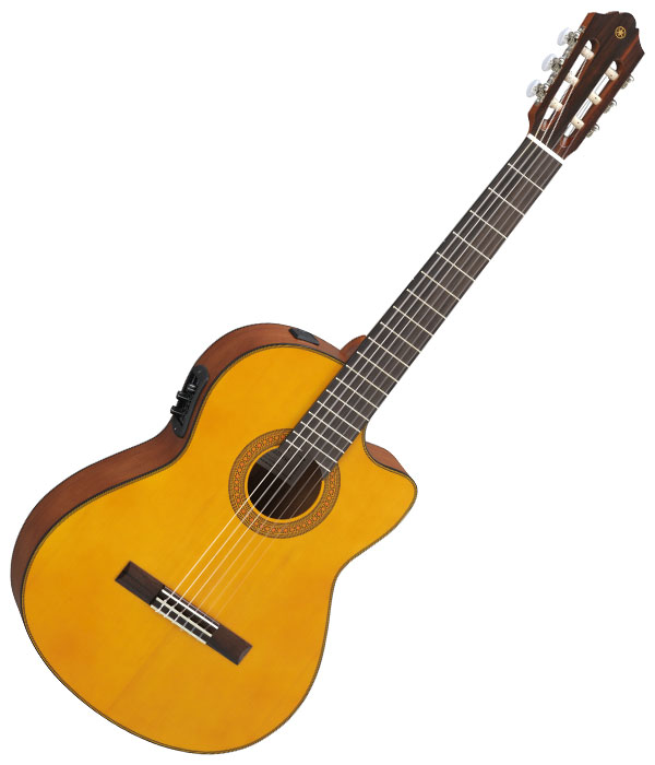 Yamaha Cgx122msc Spruce Top 4.4 Cw System 61 - Natural Matt - Classical guitar 4/4 size - Variation 4