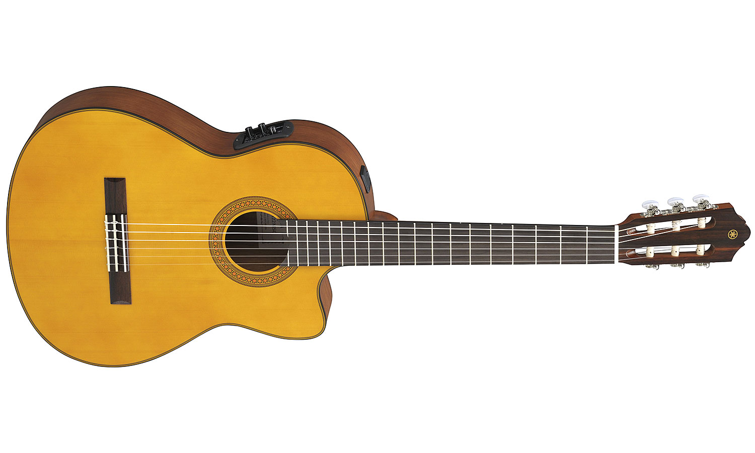 Yamaha Cgx122msc Spruce Top 4.4 Cw System 61 - Natural Matt - Classical guitar 4/4 size - Variation 1