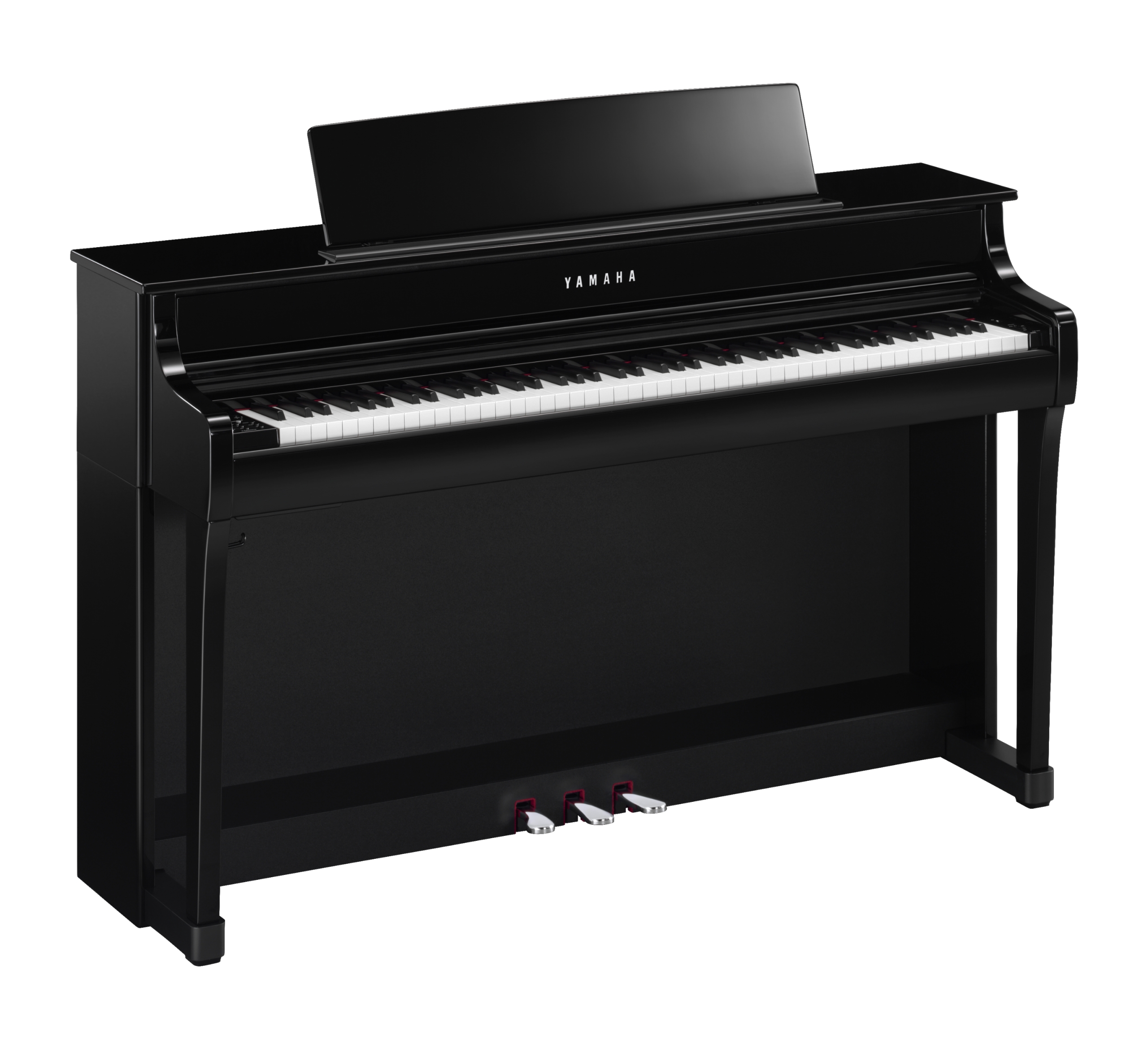 Yamaha Clp-845 - Polished Ebony - Digital piano with stand - Variation 1