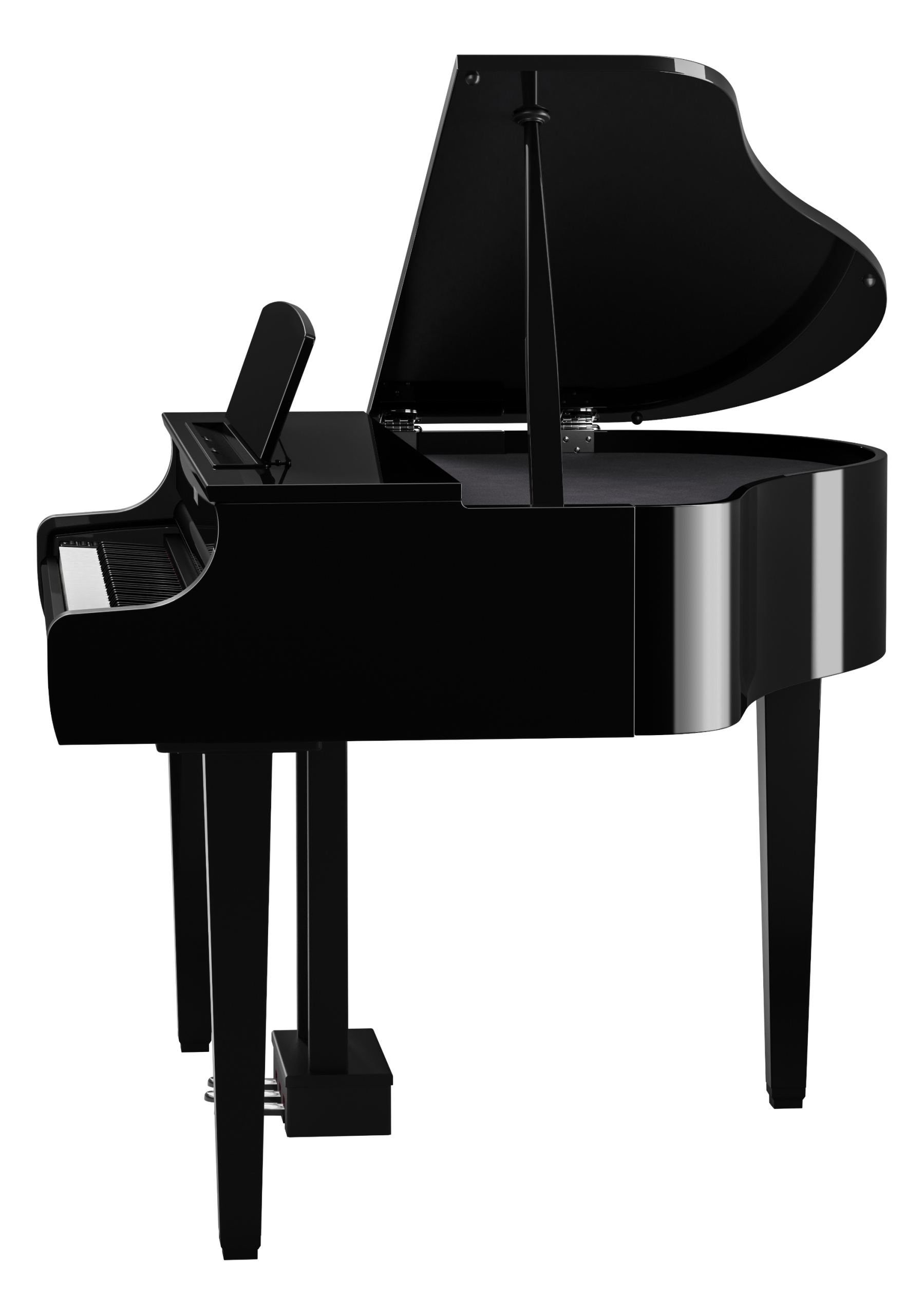 Yamaha Clp-865gp - Polished Ebony - Digital piano with stand - Variation 1