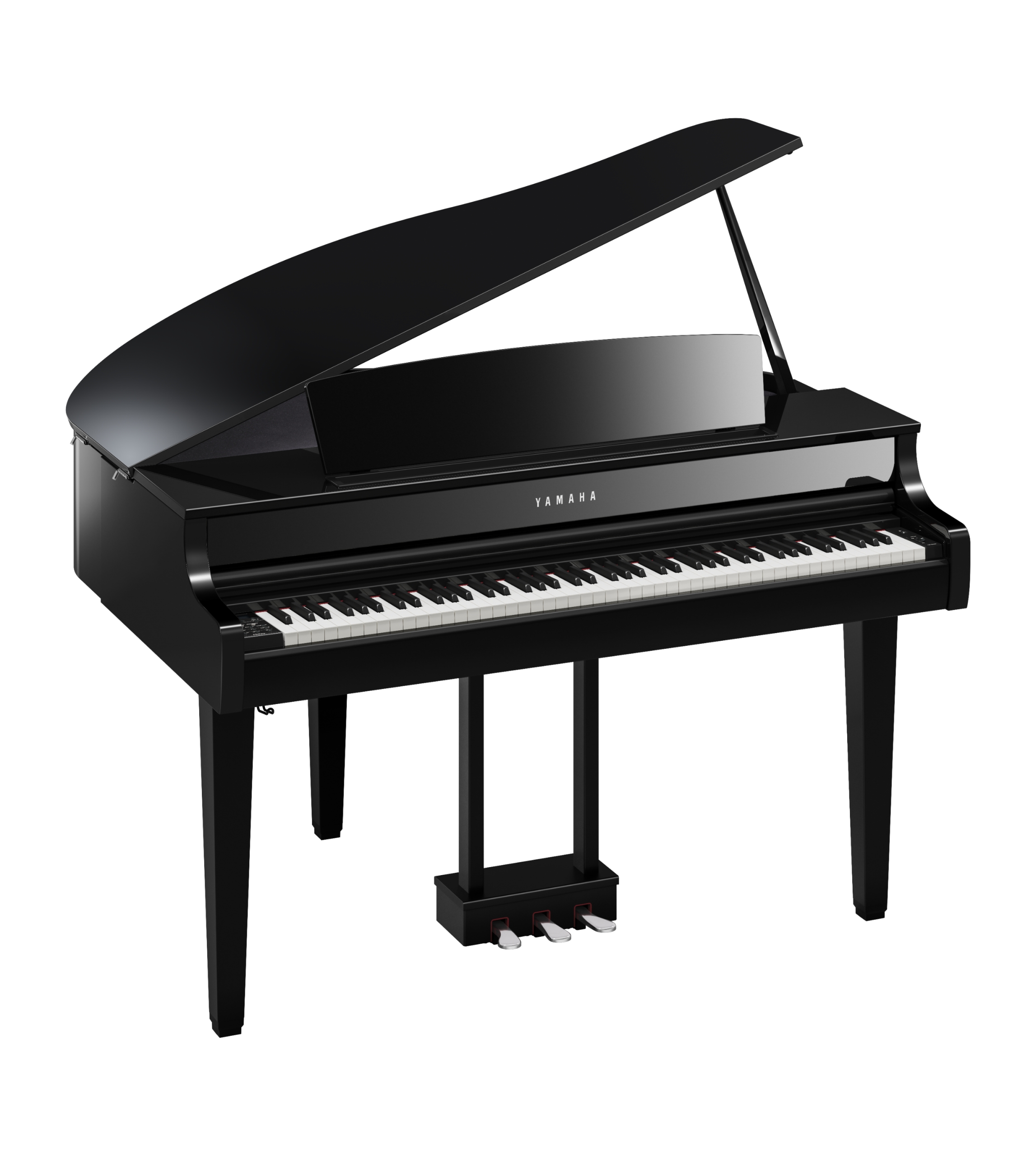 Yamaha Clp-865gp - Polished Ebony - Digital piano with stand - Variation 3