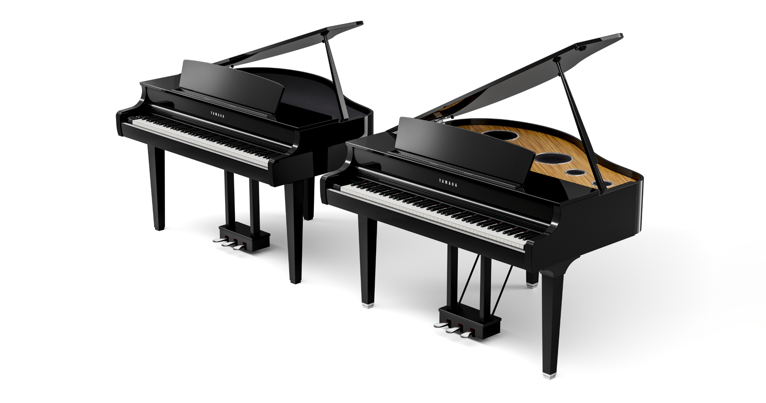 Yamaha Clp-895gp - Polished Ebony - Digital piano with stand - Variation 2