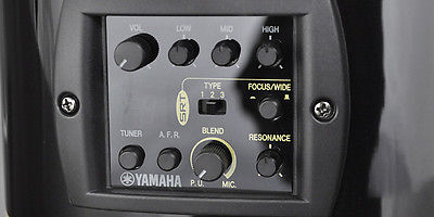 Yamaha Cpx1000 - Translucent Black - Electro acoustic guitar - Variation 2