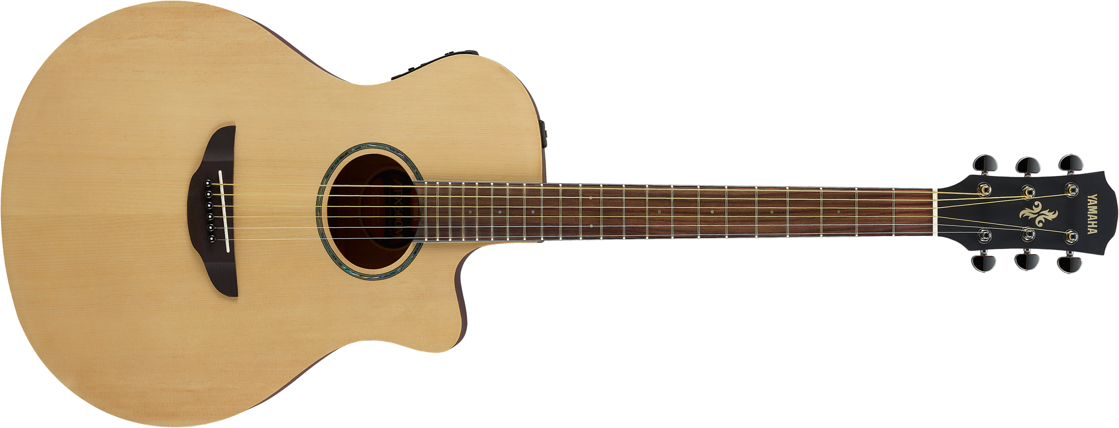 Yamaha Apx600m Concert Slim Cw Erable Nato Rw - Natural Satin - Electro acoustic guitar - Main picture
