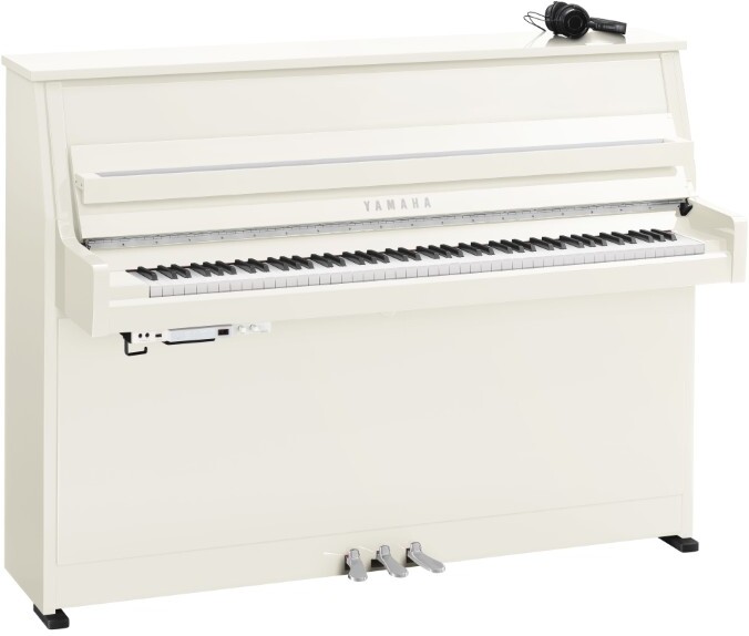 Yamaha B10 Pwhc Silent Piano - Chrome - Upright piano - Main picture